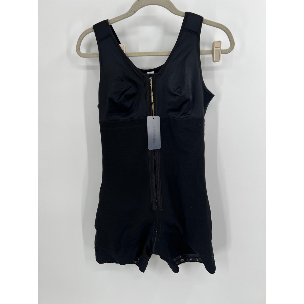 Shaperx Womens Faja Shapewear Bodysuit Tummy Control Black XL NWT